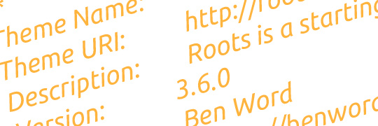 Roots Parent Theme