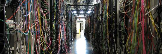Couloir de cables